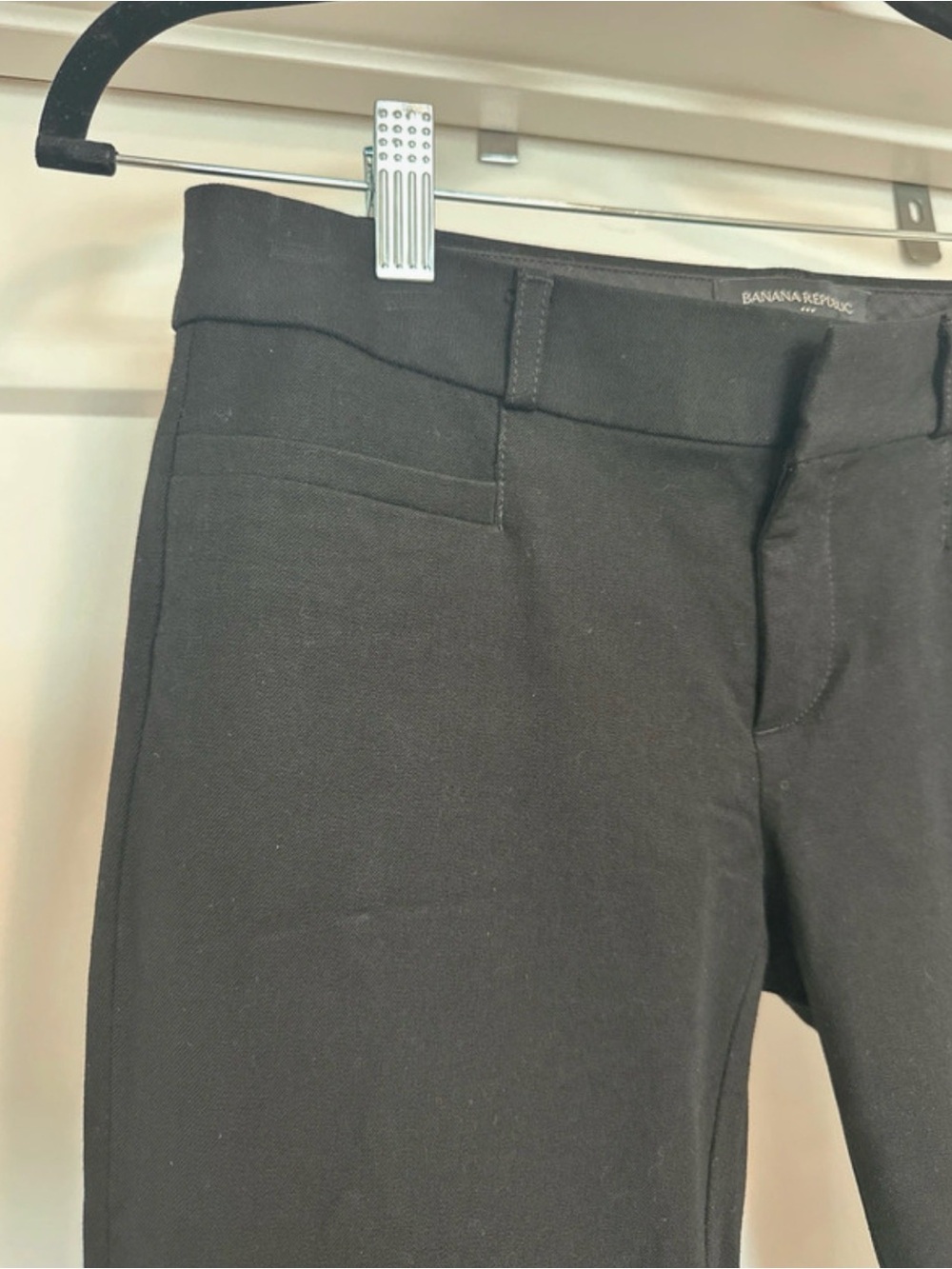 Banana Republic Black Slim Stretch womens Pants - Picture 4 of 4